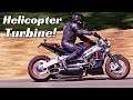 564Hp World Fastest's Helicopter Turbine Motorbike! - Madmax Streetfighter at 2019 Goodwood FOS