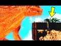 I SMASHED Their Base With BURNING GODZILLA In Ark PVP - Ark Survival Evolved