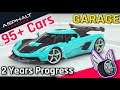 Asphalt 9 : Garage Reveal • 2 Years Of Progress • 95+ Cars | 99% Career Progress 🔥😍