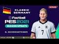 B. SCHWEINSTEIGER face+stats (Classic Germany) How to create in PES 2021