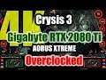Crysis 3 (4K) - Gigabyte Aorus RTX 2080 Ti Xtreme 11G Overclocked