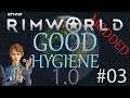 Let's Play RimWorld Modded - Good Hygiene - Ep. 3 - Pumping Water and Hauling Sewage!