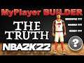 LET'S TALK ABOUT THE MYPLAYER BUILDER ON NBA 2K22 NEXT GEN...