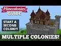 Minecolonies- How To Make Multiple Colonies! #7
