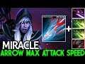 Miracle- [Drow Ranger] Arrow Max Attack Speed is Nightmare Hard Game 7.21 Dota 2