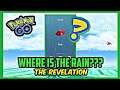 MISSING RAIN IN POKÉMON GO SOLVED??? THE REASON WHY THE RAIN IS MISSING IN THE GAME