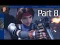Part 8: Final Fantasy VII Remake Let's Play 4K (PS4 Pro) Spectres attacking Sector 7 Slums