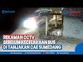 Rekaman CCTV Sebelum Kecelakaan Bus di Tanjakan Cae Sumedang