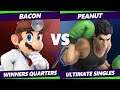 S@X 355 Onine Winners Quarters - BacoN (Dr. Mario) Vs. Peanut (Little Mac) Smash Ultimate - SSBU