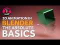 The ABSOLUTE BASICS of 3D Animation in BLENDER |  LeeDanielsART Tutorial
