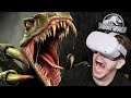 The Raptor Pack ATTACKS!!! - Jurassic World Aftermath VR Oculus Quest 2 | Part 3
