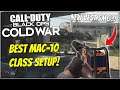THIS BEST MAC-10 CLASS SETUP IS OP! Best Mac 10 Class Setup in Cold War Mulitplayer!