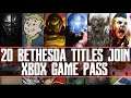 20 Bethesda Titles Join Xbox Game Pass Tomorrow