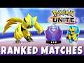 All My Pokemon Unite Ranked Matches - Solo Lobby Reaching Great Class 2 with Zeraora
