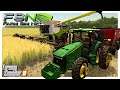 FARM SIM NETWORK, FIRST BIG SOYBEAN HARVEST | Medicine Creek | Farming Simulator 19