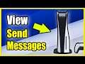 How to View & Send Messages on PS5 (Fast Method!)