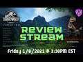 Jurassic World Evolution Review Stream! | Jurassic World Evolution Gameplay