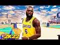LEBRON JAMES "POINT FORWARD" BUILD is UNSTOPPABLE in NBA 2K22