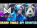 NIGMA vs ALLIANCE Grand Finals — MIRACLE knows how to COUNTER Anti-Mage