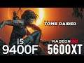 Shadow of the Tomb Raider on i5 9400F + RX 5600 XT 1080p, 1440p benchmarks!