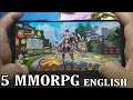 TOP 5 MMORPG ENGLISH VERSION on ANDROID / IOS