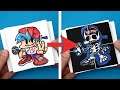TUTORIAL FRIDAY NIGHT FUNKIN' BOYFRIEND GAME OVER SCREEN Transformations | Endless card
