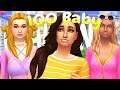 BLUE HAIRED DADDY??!! 100 BABY CHALLENGE | (Part 160) The Sims 4: Let's Play