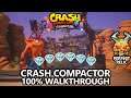 Crash Bandicoot 4 - 100% Walkthrough - Crash Compactor - All Gems Perfect Relic