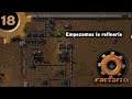 Factorio [Normal | Modo libre] Walkthrough | Gameplay español #18 Purga de nidos y refinería
