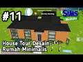 House Tour Desain Rumah Minimalis - The Sims Mobile - Part 11