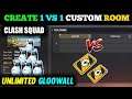 how to create 1 vs 1 custom room in free fire | free fire Mein custom match Kaise lagaen | in hindi