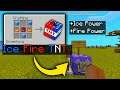 How to make an Ice Fire TNT in Minecraft using Command Block Trick!