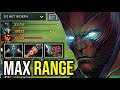 MAX ATTACK RANGE..!! Hurricane Pike + Enchanded Quiver Terrorblade by Miracle 7.23 | Dota 2