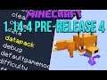 Minecraft 1.14.4 Pre-Release 4 They Fixed My Bug Report!