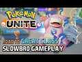 Pokemon Unite - ROAD TO GREAT CLASS SLOWBRO GAMEPLAY (Nintendo Switch)