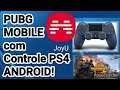 Como jogar PUBG MOBILE com controle de PS4 com JoyU no Android
