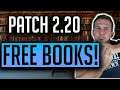 RAID | Patch 2.20 Free Books!! Patch 2.12 this week, Arena fixes!