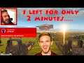 The Moment Pewdiepie Trolled me with a Random Donation - Reaction Video