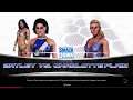 WWE 2K20 Bayley VS Charlotte 1 VS 1 Match