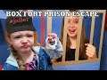 Box Fort Prison Escape Room! I Locked in My Cousins!!!