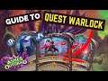 Destroying Top 500 Legend with Quest Warlock! | Standard | Hearthstone | Quest Maly Warlock Guide