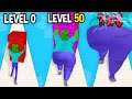 Monster School: Fat Pusher GamePlay Mobile Game Max Level LVL Noob Pro Hacker - Minecraft Animation