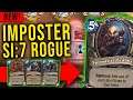 My Favorite Rogue Theme of ALL TIME - NEW QUEST ROGUE - Stormwind - Hearthstone