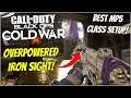 NEW MP5 IRON SIGHTS ARE OVERPOWERED! Best MP5 Class Setup in Cold War Season 4!