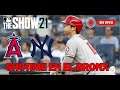 Shoei Ohtani  vs Yankees en Vivo! Angels vs Yankees - MLB THE SHOW 21
