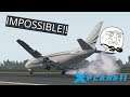 X-Plane 11 | LANDING IN A 30KT CROSSWIND!? | Flyjsim 737-200 Flown by Real 737NG Captain
