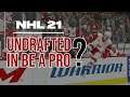 Can You Go UNDRAFTED In NHL 21 Be A Pro!?