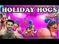 Easily Winning Holiday Hogs Challenge | Best Deck | Clash Royale