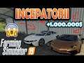 Ferma noua, Lamborghini Aventador, BMW i8 + 1 milion de dolari! - Incepatorii Farming Simulator 19