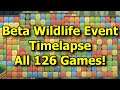 Forge of Empires: 2021 Wildlife Event Minigame Timelapse - 126 Full Wildlife Event Minigames! (Beta)